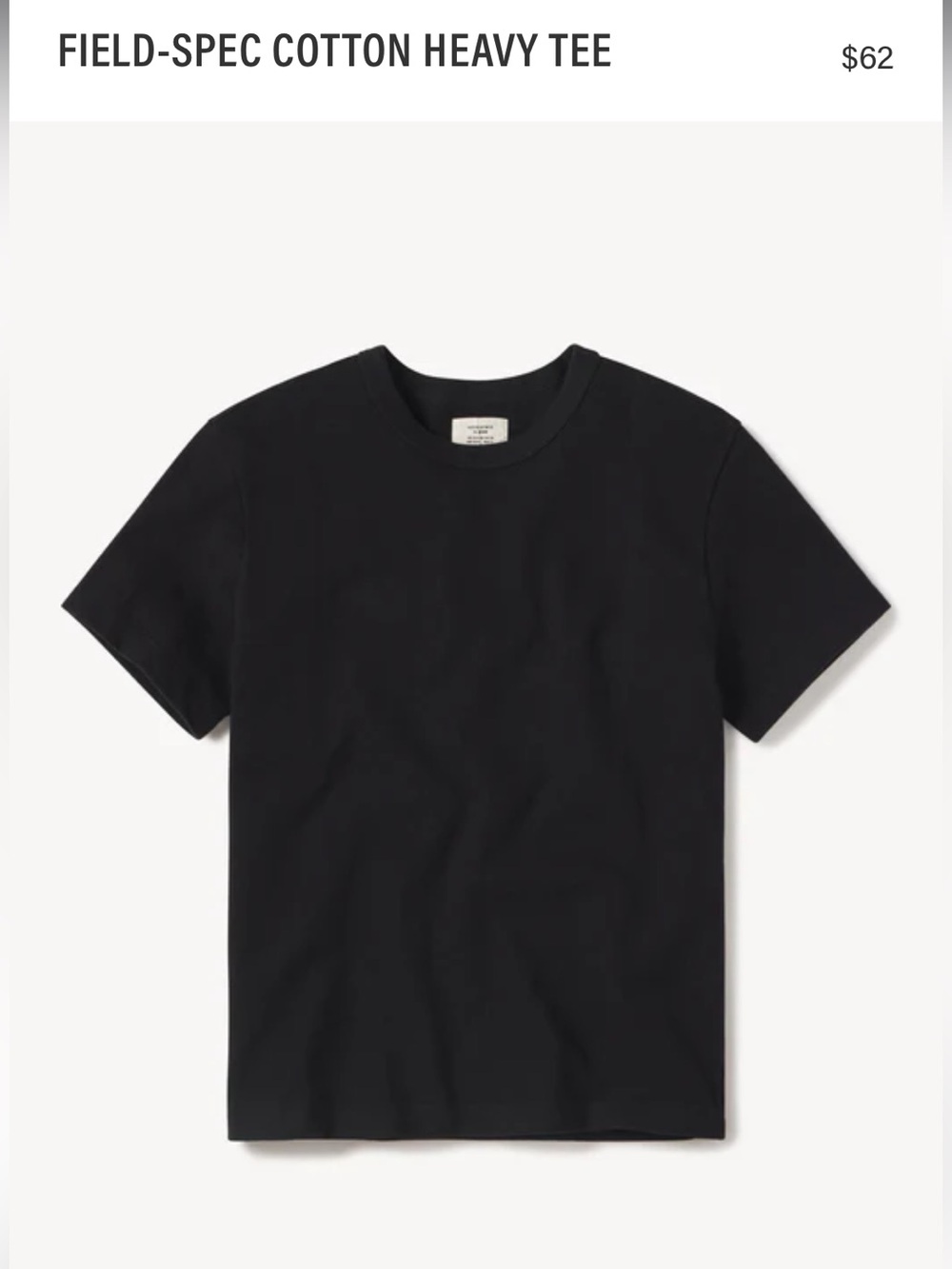 Buck Mason Heavy Cotton Spec Tee